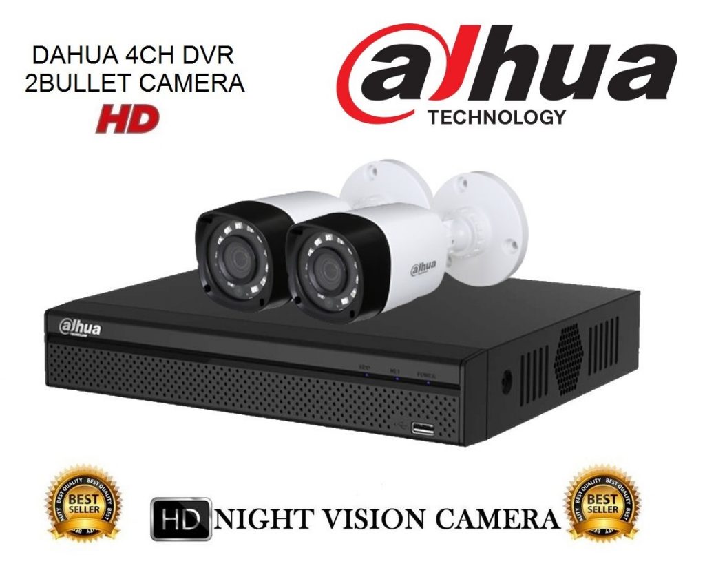 Dahua CCTV Camera Package 2 pcs Dhrubok All Rounder